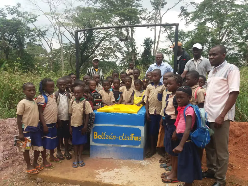 3º Pozo de agua en Kingoue con cliniFUE